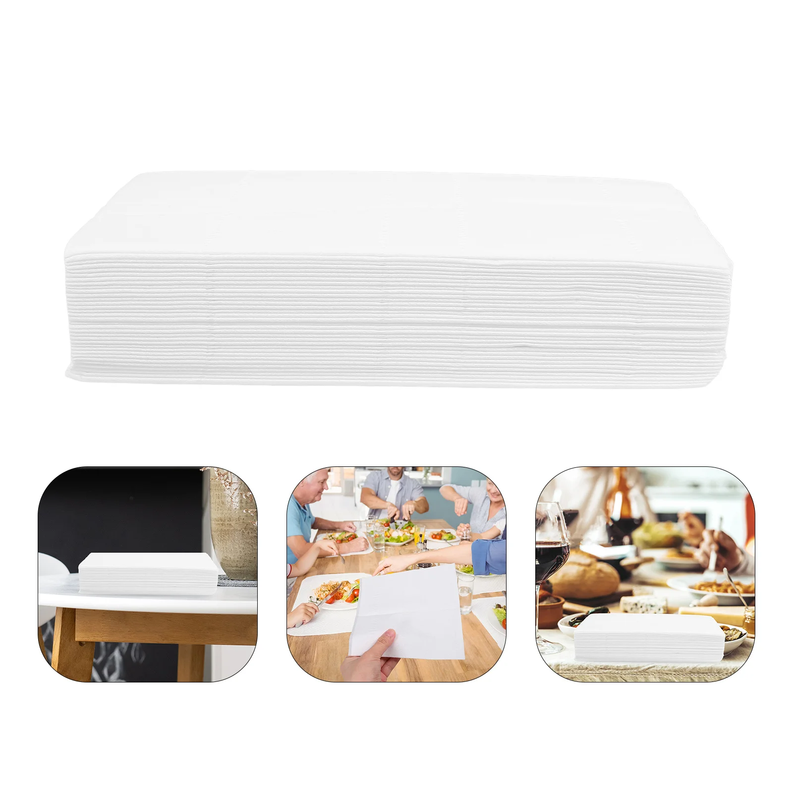 20 قطعة من مناديل الوجه المصنوعة من لب الخشب السميك 66 ورقة مريحة للاستخدام المنزلي في الفندق