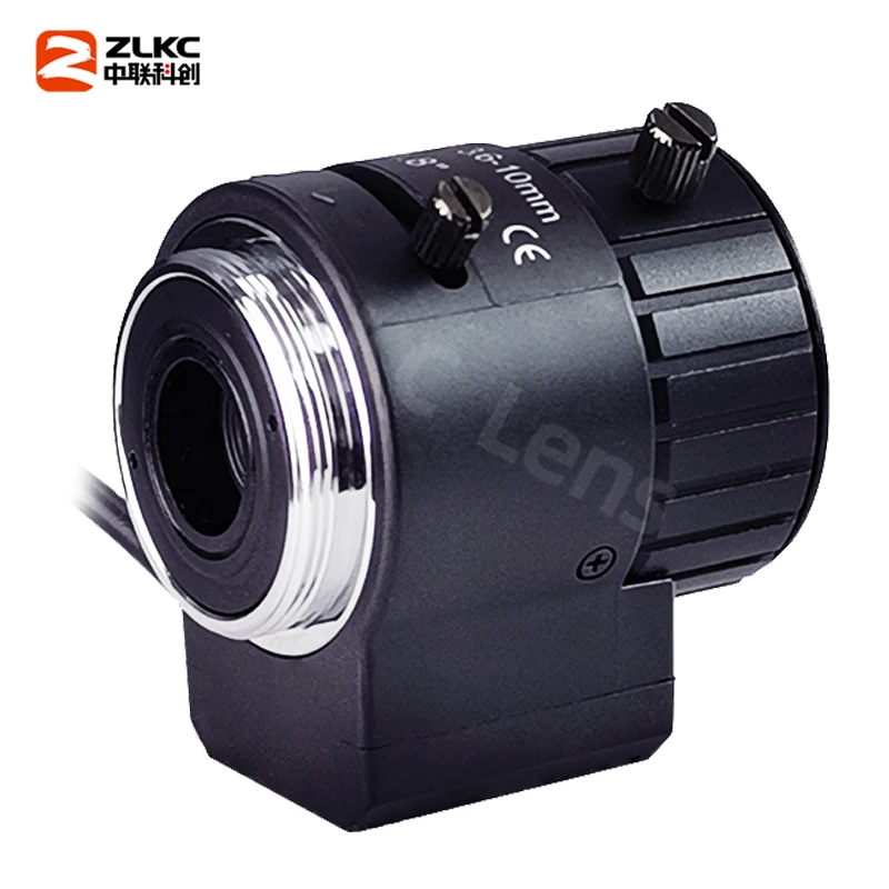 3.6-10mm Zoom Lens CS-Mount with IR 1/1.8'' IMX178 Wide-angle Lens 6MP CCTV Auto-Aperture Lens F1.6-360  Surveillance Cameras