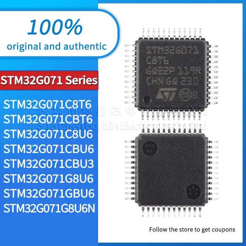 

STM32G071C8T6 STM32G071CBT6 STM32G071C8U6 STM32G071CBU6 STM32G071CBU3 STM32G071G8U6 STM32G071G8U6N STM32G071GBU6 Black PC shell