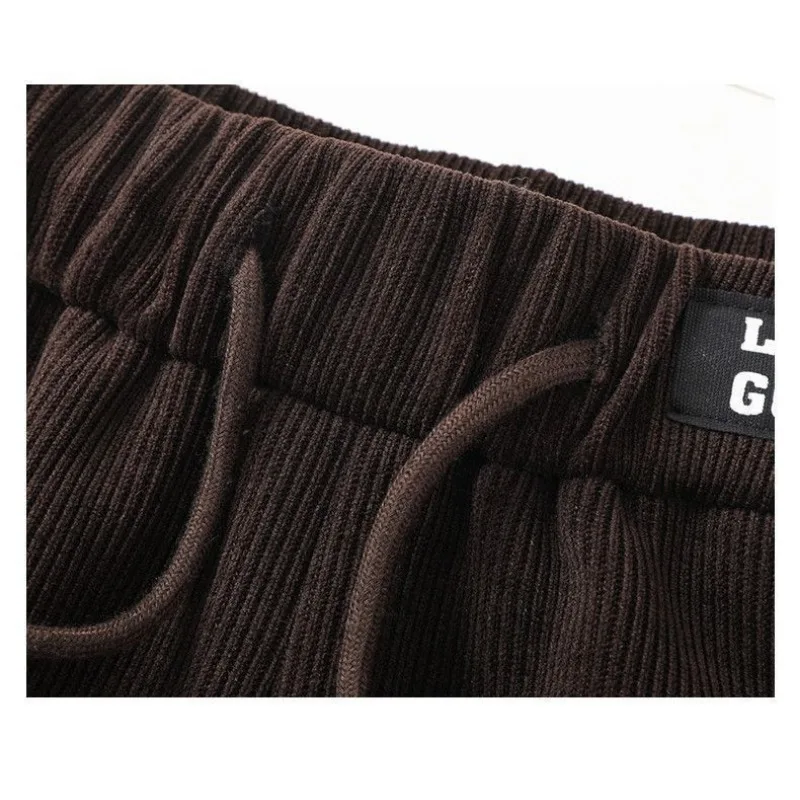 20265 Neue Herbst und Winter Lose Cord High-taille Casual Einfarbig Spitze-up Temperament Hüfte-bedeckende rock für Frauen