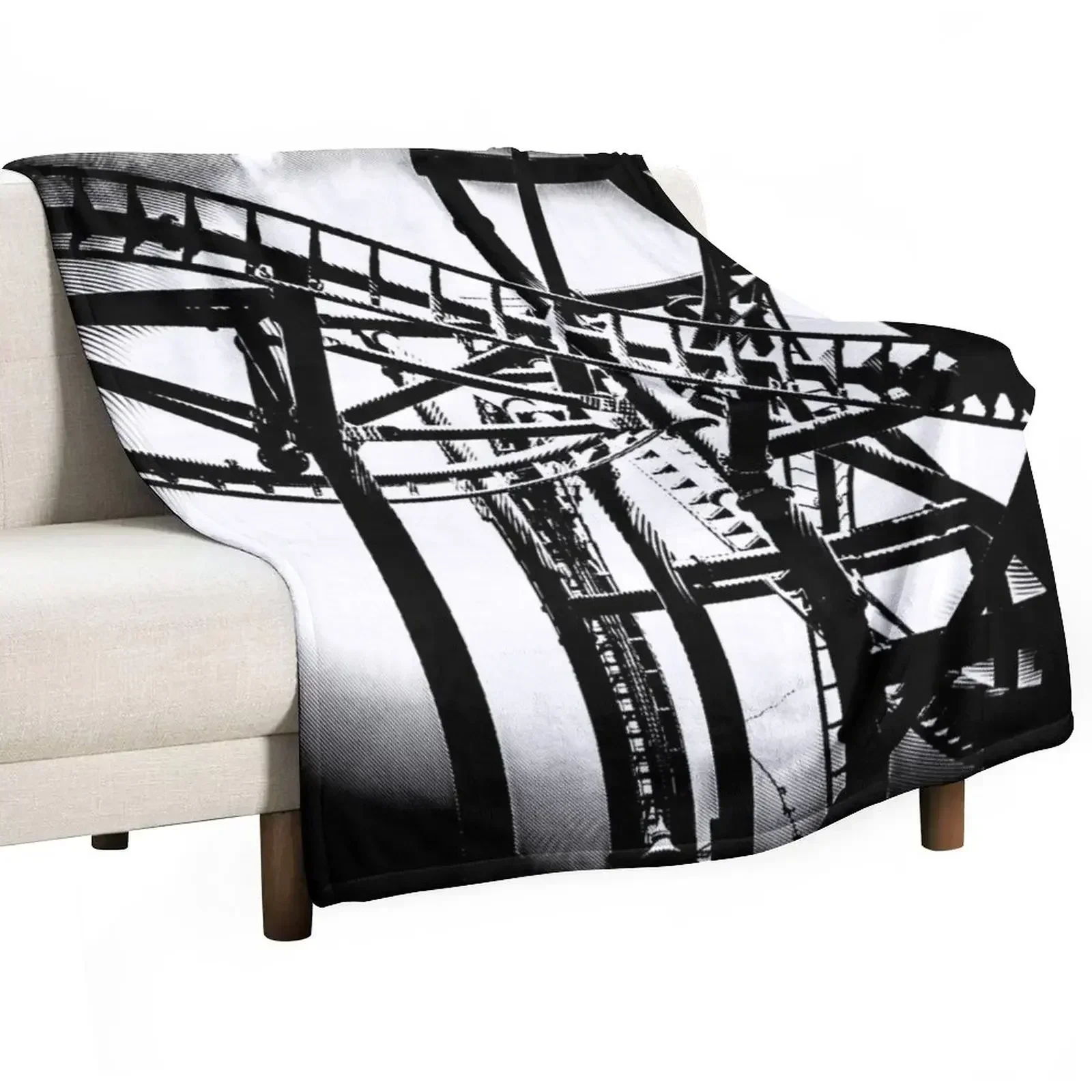 Roller-Coaster Pop Art - #1 Throw Blanket Bed Fashionable Blankets Sofas Of Decoration Blankets