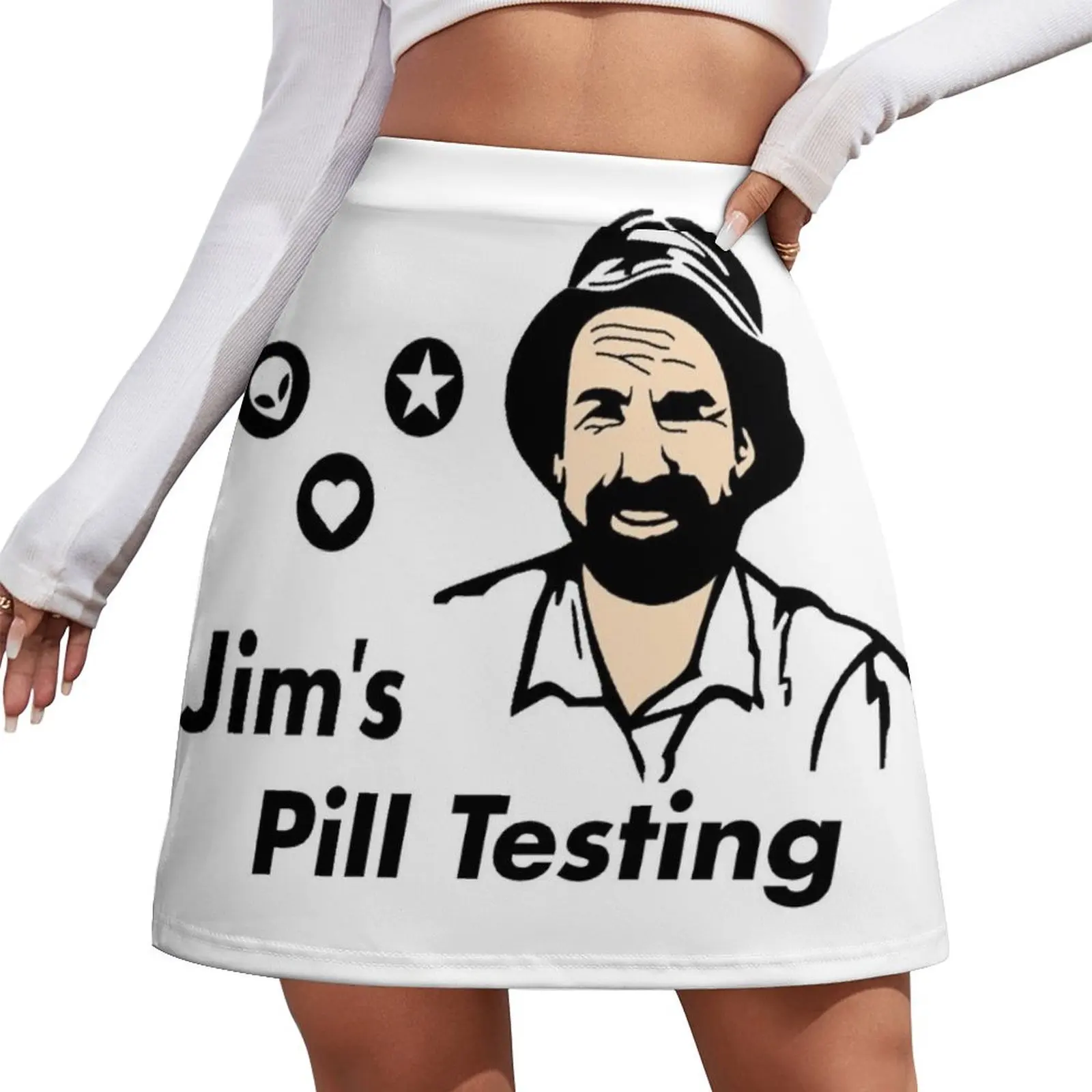 

Jim's Pill Testing Mini Skirt Kawaii dress women summer sexy skirt Mini Skirt