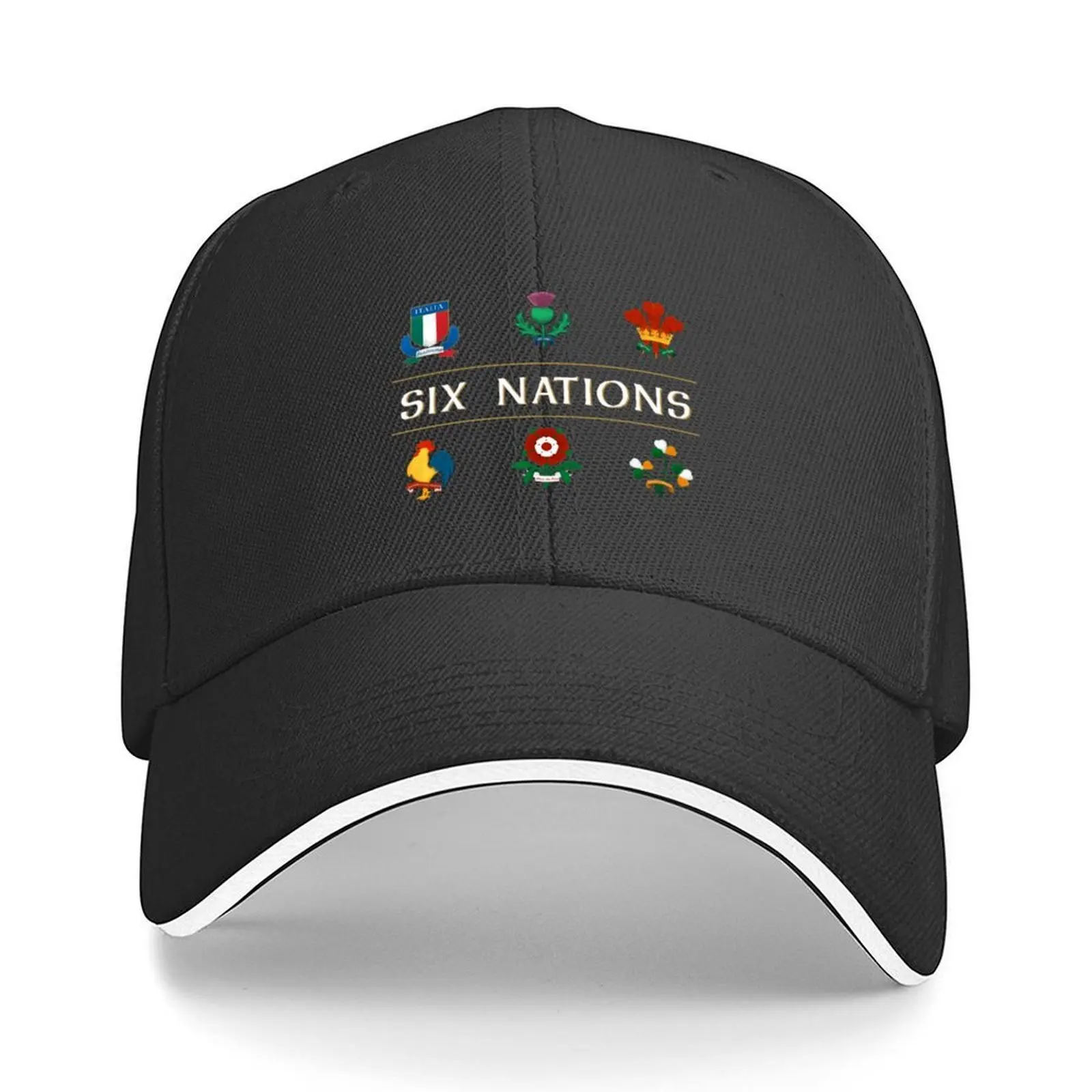 

Six Nations Rug Baseball Cap Sunscreen Hip Hop Icon Streetwear Girl Men's