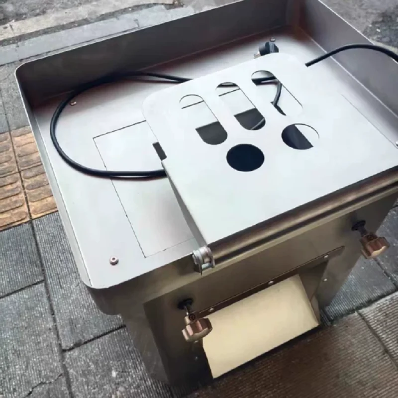 Industrial Fresh Meat Cutting Machine Shredding Stainless Steel Automatic Meat Slicer Small Electric Meat Dicing Machine