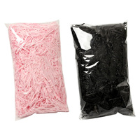20~40g Lafite Grass Raffia Paper Filler Gift Box Filling Pink Black Paper Thread DIY Household Party Decoration Supplies TMZ