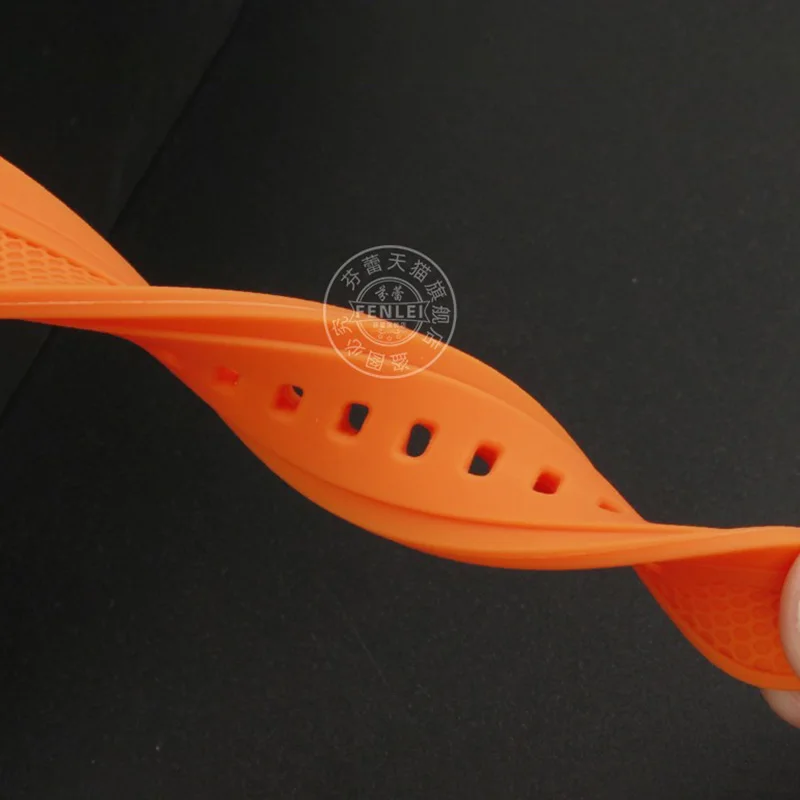 ل موريس لاكروا AI1108 أيكون سلسلة سوار AI6008 حزام ساعة سيليكون AI6007 AI6038 AI6058 6006 الإفراج السريع شريط مطاطي #6