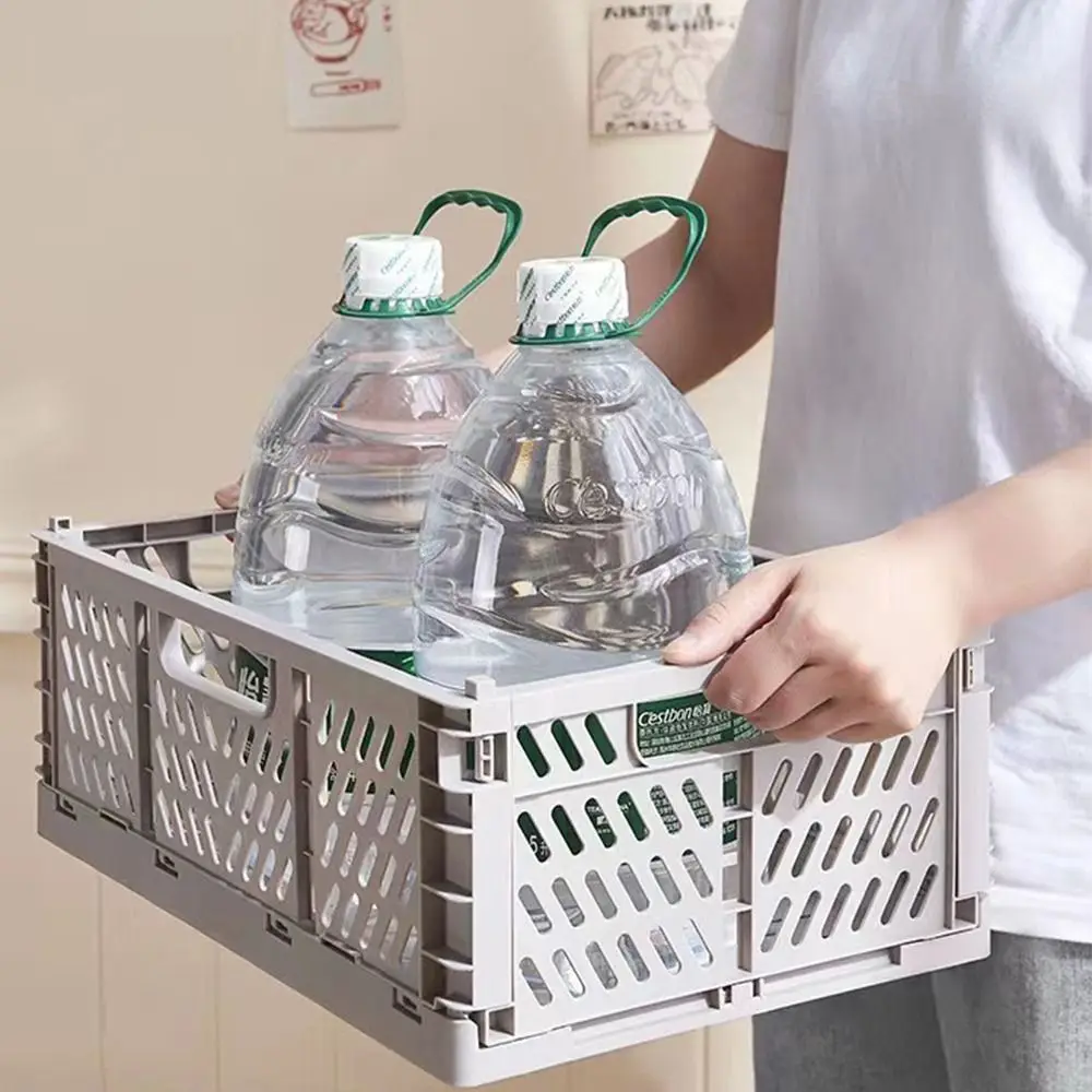 صندوق تخزين قابل للطي وقابل للطي وقابل للتكديس S/M/L منظم للأدراج صناديق باستيل ملونة متينة لوازم الفصول الدراسية