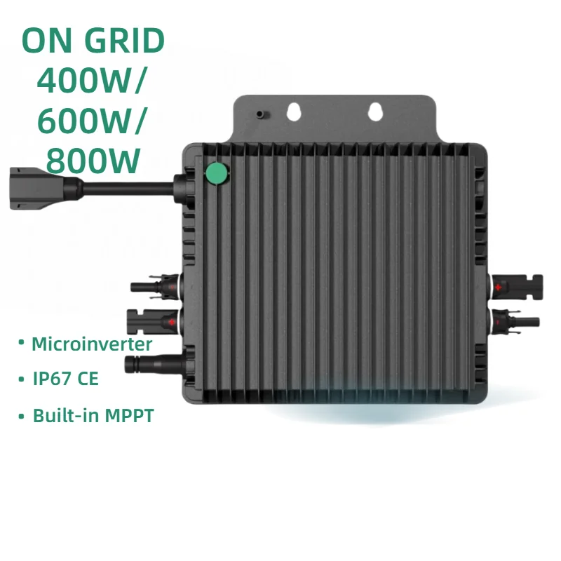 Plug And Play  SystemHot Sale Single Output Micro Inverter  Panel System Smart Grid Tie MPPT With Wifi Connectivity Fo