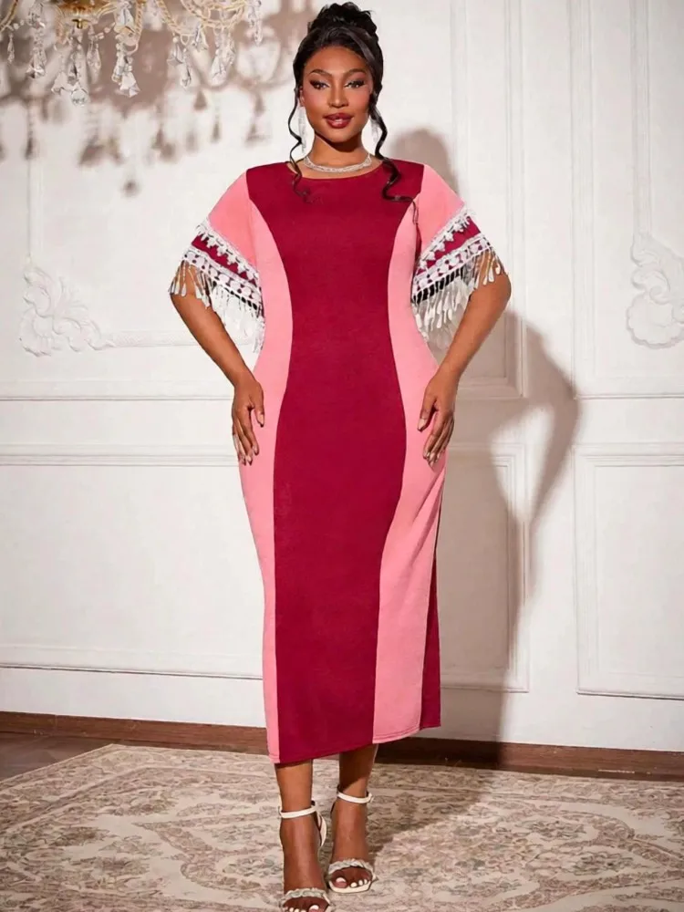 African Dresses For Women Vetement Femme Dashiki Abaya Midi Dress Africa Clothes Dashiki Ankara Dresses 2026 Summer Autumn New