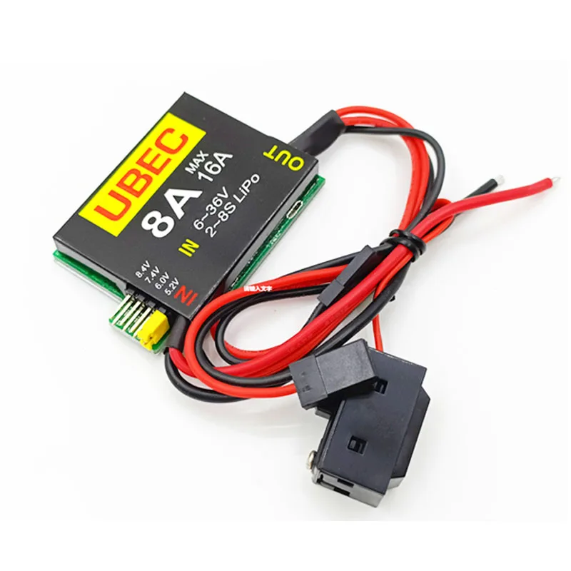 UBEC-8A 2S-6S 6-36V BEC DUAL UBEC 8A/16A Servo/Receiver Independent Power Supply Module RC Car Fix-Wing Airplane