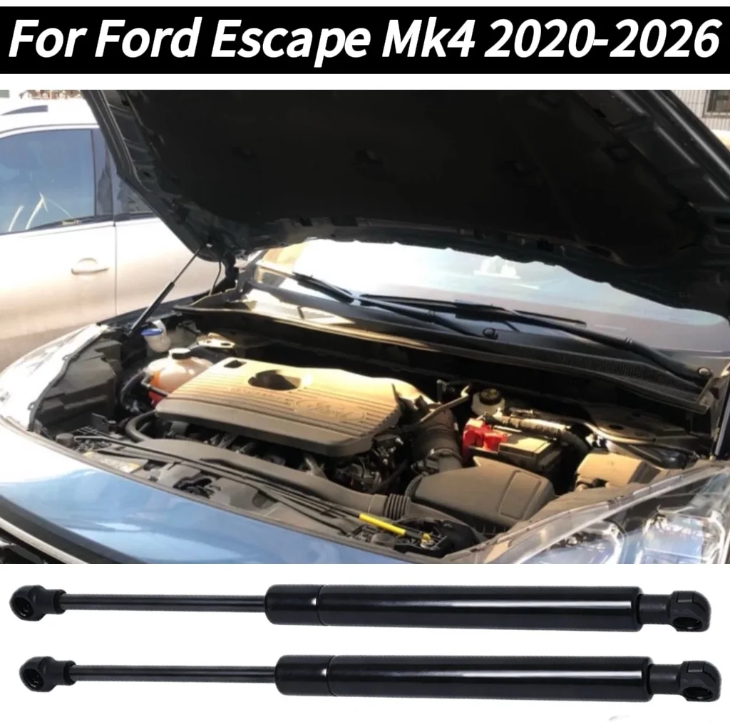 

For Ford Escape Mk4 2020-2026 Front Hood Bonnet Gas Struts Lift Support Damper Shock Absorber Modified Spring