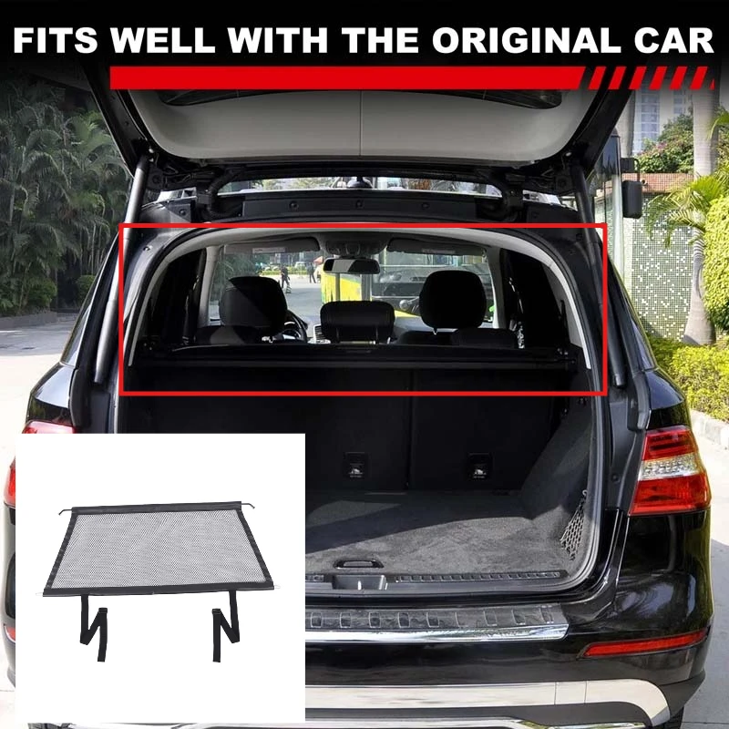

For Mercedes-Benz ML W166 2013-2015 car trunk pet fence safety isolation protective net interior protection Interior accessories