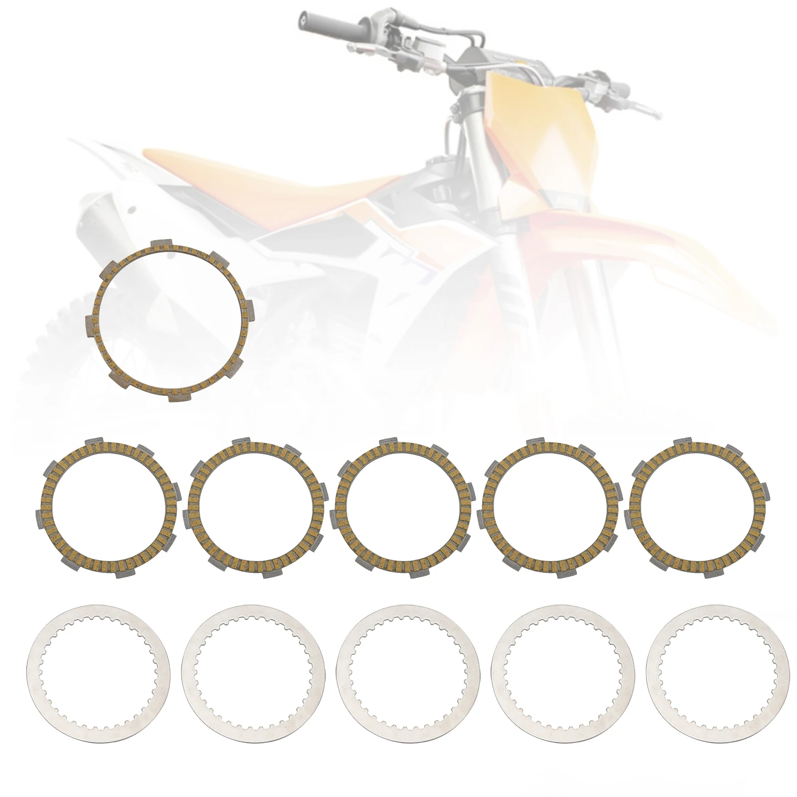 

Artudatech Clutch Friction Plate Kit Set fit for 90132011000 / 90132111000 RC200 2014-2022