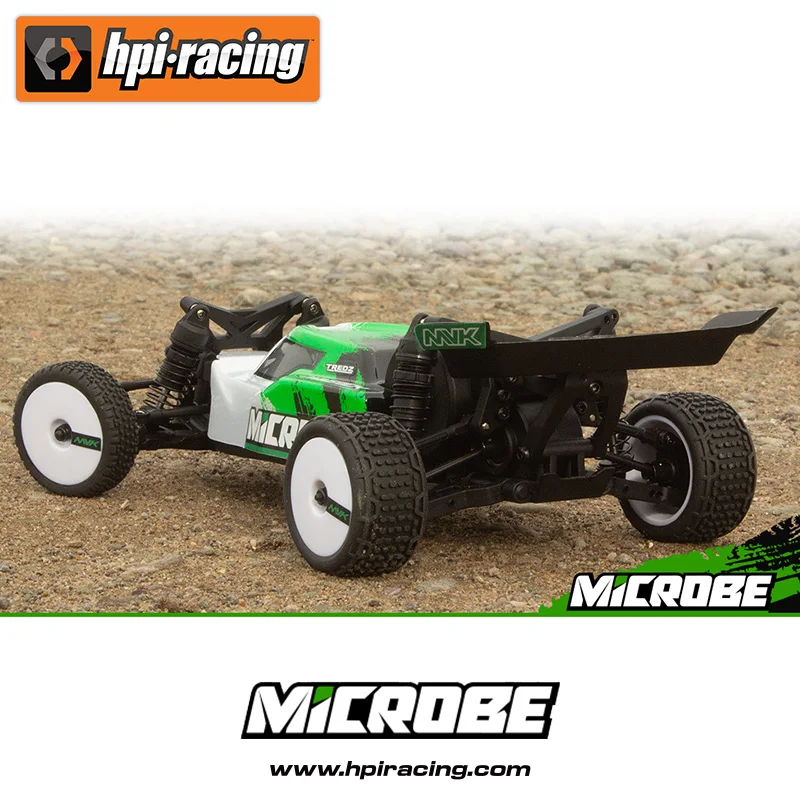 HPI MVK MiCROBE 2WD عربات التي تجرها الدواب 1/24 مقياس الكهربائية على الطرق الوعرة RC سيارة كاملة الوظائف التحكم عن بعد لعبة مجسمة للسيارة #2
