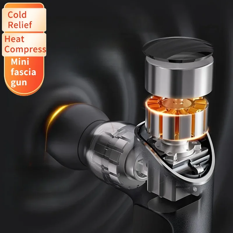 

Профессиональный электрический мембранный пистолет для шеи с бесщеточным двигателем, мини-массажер для мышц