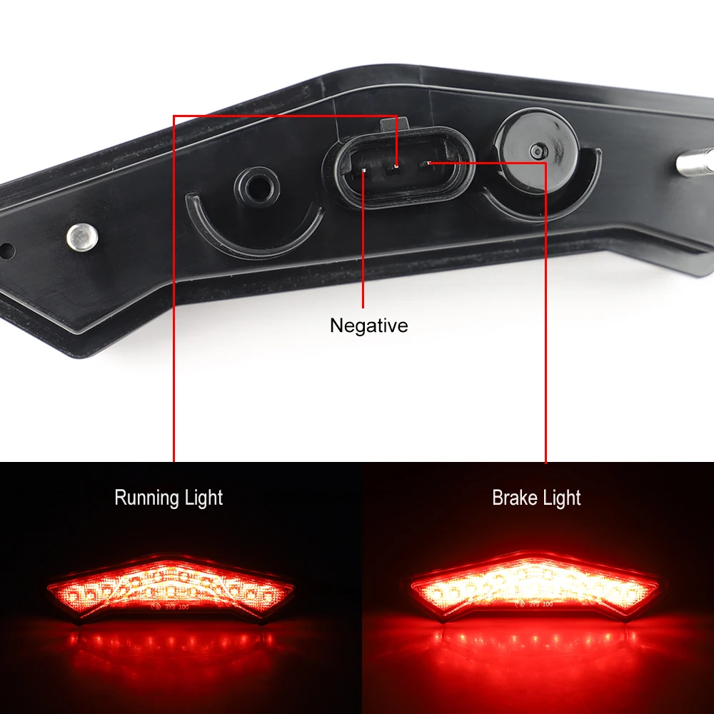 LED Tail Lights UTV ATV Rear Lamps Assembly for Can-Am Commander Max 2021 2022