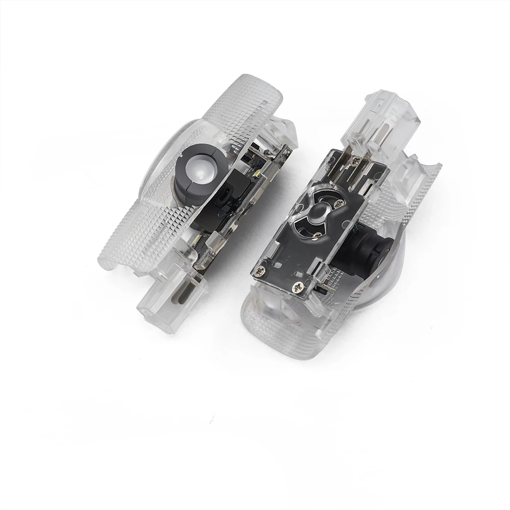 White FORTUNER Badge Shadow Light 2pc LED Courtesy Lamp For Toyota FORTUNER Car Styling FORTUNER Welcome Light Toyota Door Light - Image 4