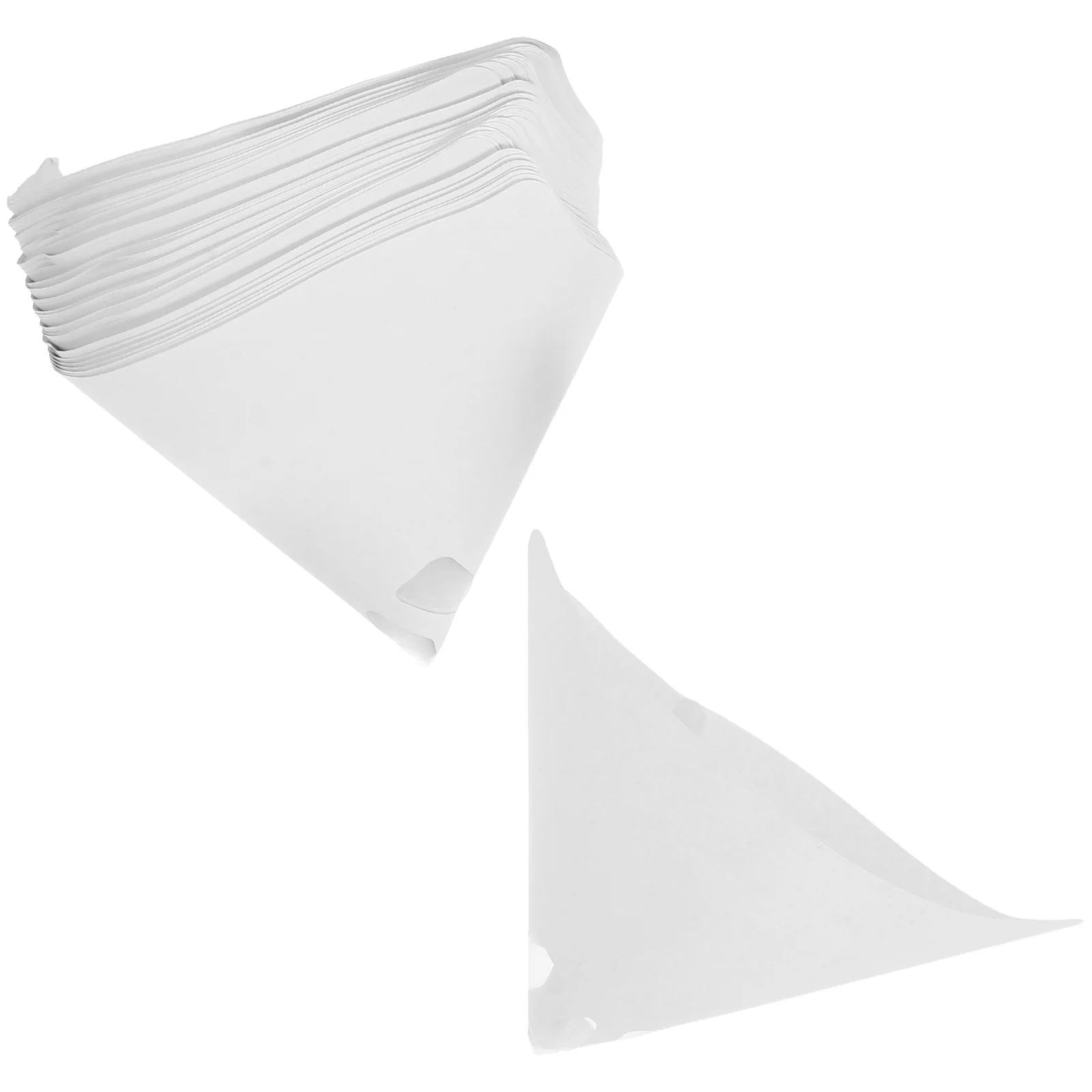 

50pcs Paint Filter Cone 100 Mesh Nylon Paper Strainer For Painting Projects Automotive Oil Sealers Antifreeze Filtration Hobby