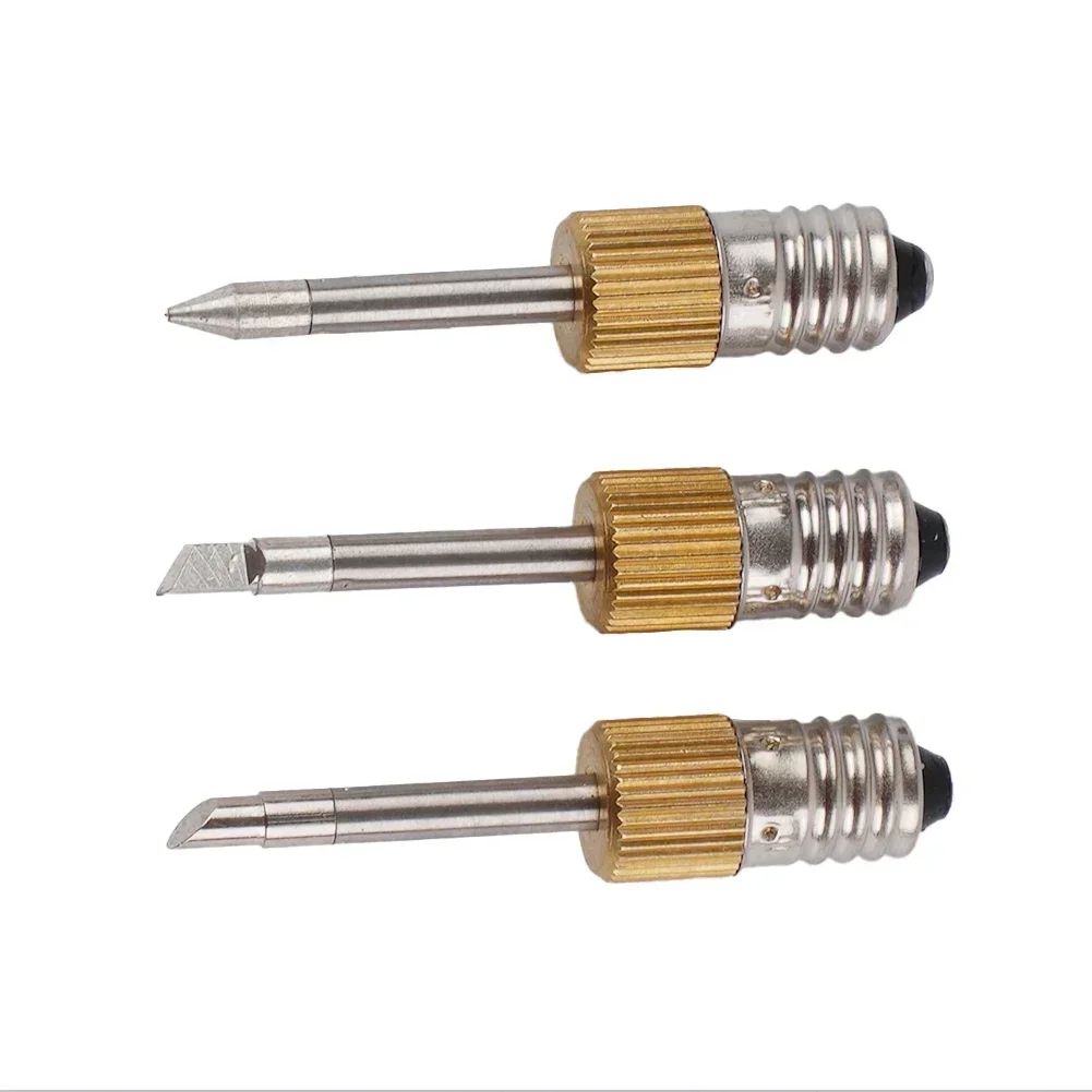 3/1Pcs Soldering Iron Tip+1Pc Sponge E10 Interface Welding Tips B C K Type USB Charging Suitable For General Welding Apply