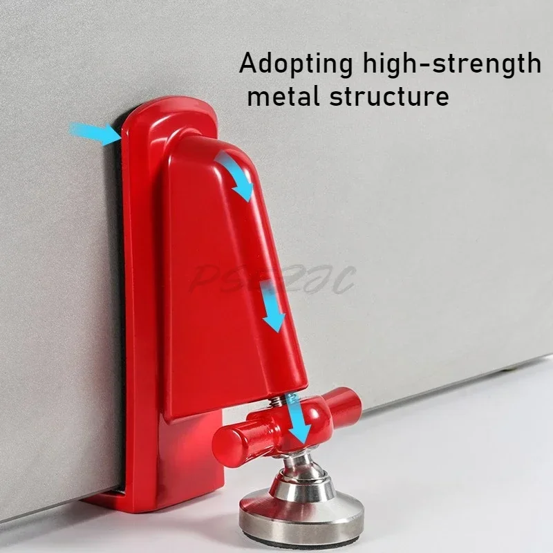 Alloy Door Blocker Door Stopper Anti-theft Pry Girl Living Alone Home Rental Hotel Security Alarm Simple Style