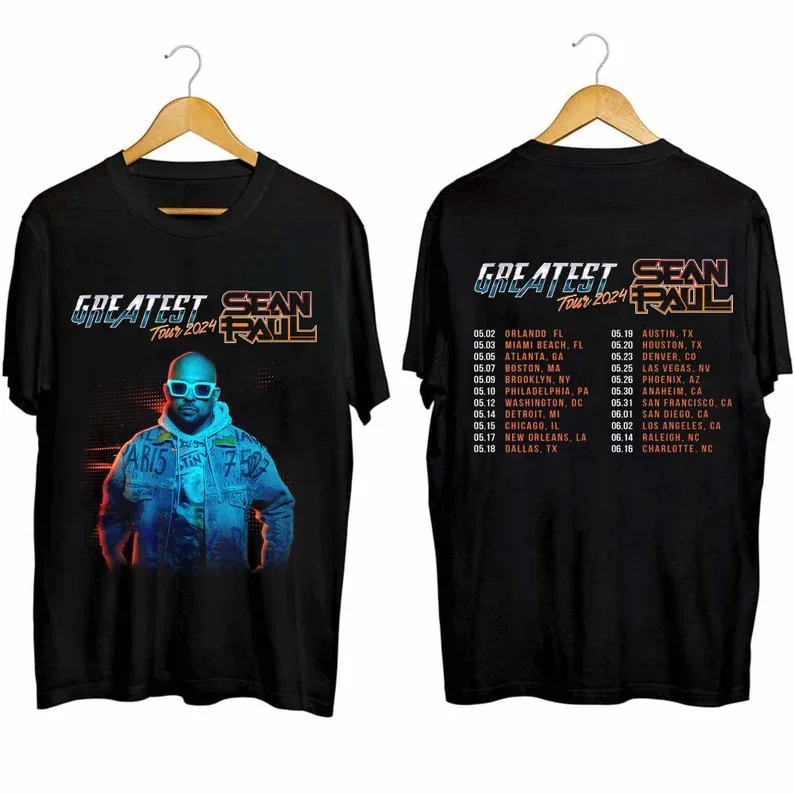 Sean Paul 2024 Tour Shirt, Sean Paul The Greatest Tour 2024 Shirt