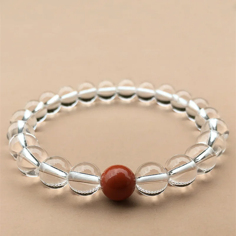 

Natural White Women Couples Ins Niche Design Girls Men Bracelet