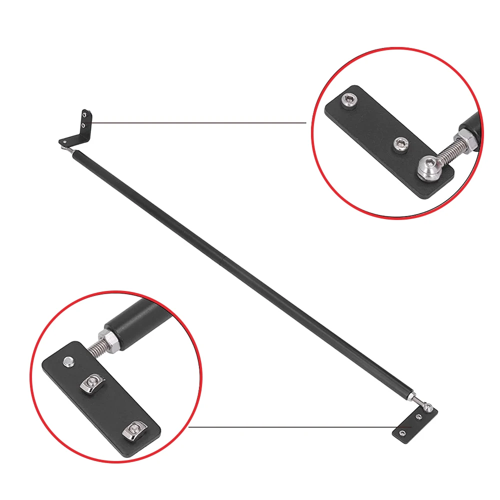 Jogos da haste da tração da linha central da estabilidade z da elevação para a creality Ender-3/Ender-3 pro/cr10/cr10s liga de alumínio conjunto da haste do laço peças da impressora 3d