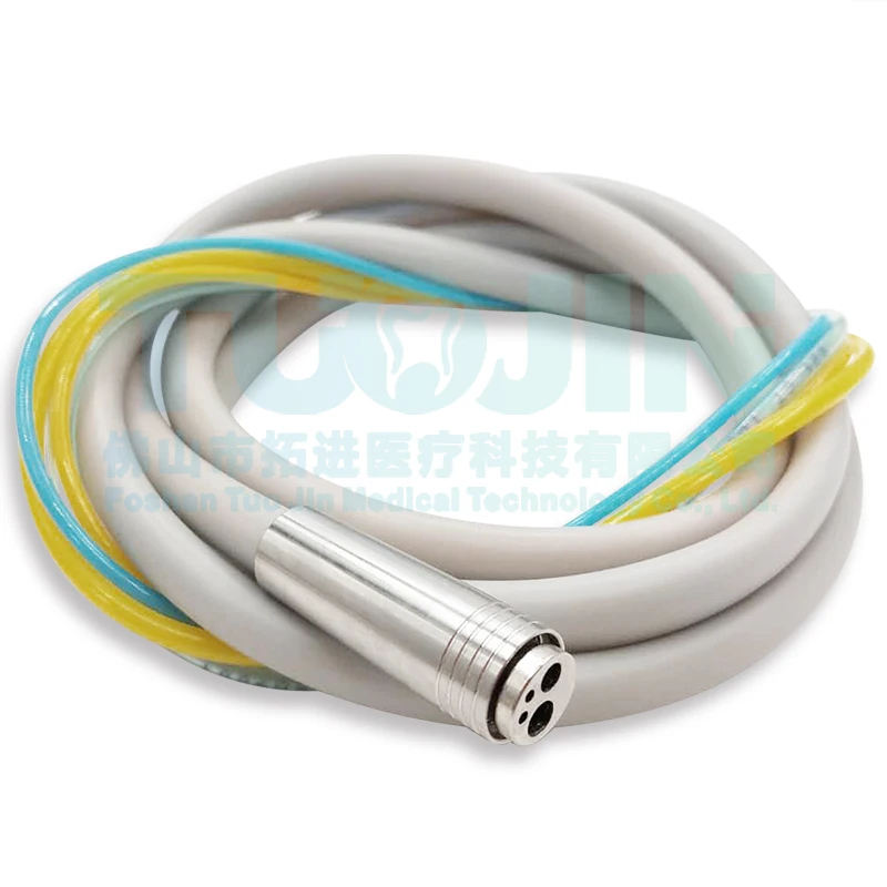 Dental Silicone Hose With Fitting For High/Low Speed Air Turbine Handpiece Dental Chair Accessories