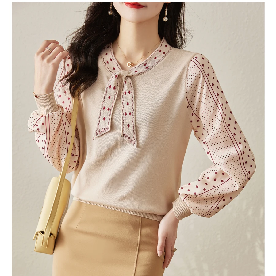 

Sweater Korean Loose Spring Pullovers Women Autumn Loose Women's Knitted Top