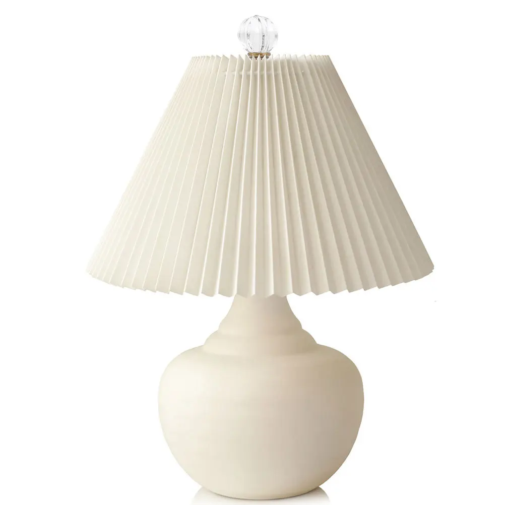 

2Pcs Decorative Lamp Finial Ball Knob for Floor Table Desk Lamp Wave Style Light Fixture Cap Sturdy Fade Resistant Modern Home