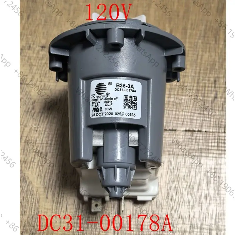 drum washing machine drainage pump  B35-3A 5A 6A water pump motor DC31-00178A B C