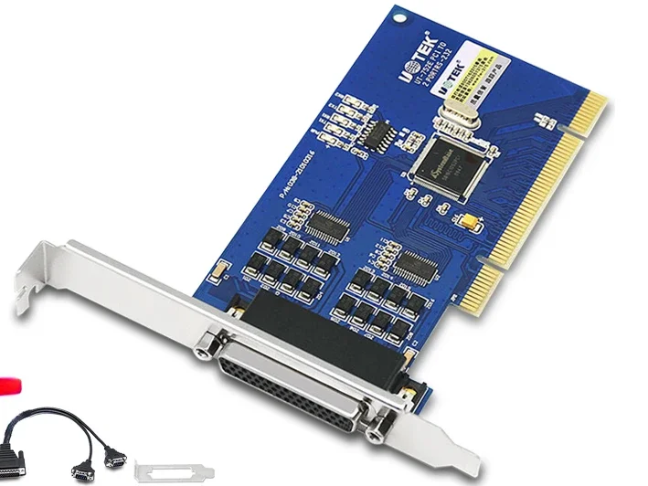 

UT-752E PCI Serial Port Card Industrial Grade PCI To 2-port RS232 Expansion Card Lightning Protection Multi Serial Port Card
