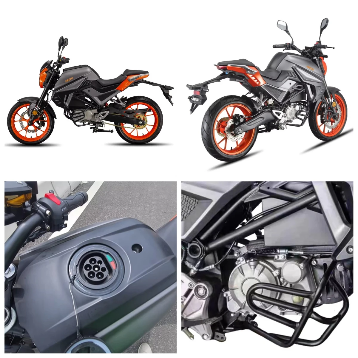 

STLF High Quality 5000W 72VPowerful Central Motor Middrive E Motorcycle MEEC Certificate 100Ah Electric Racing Motorcycle