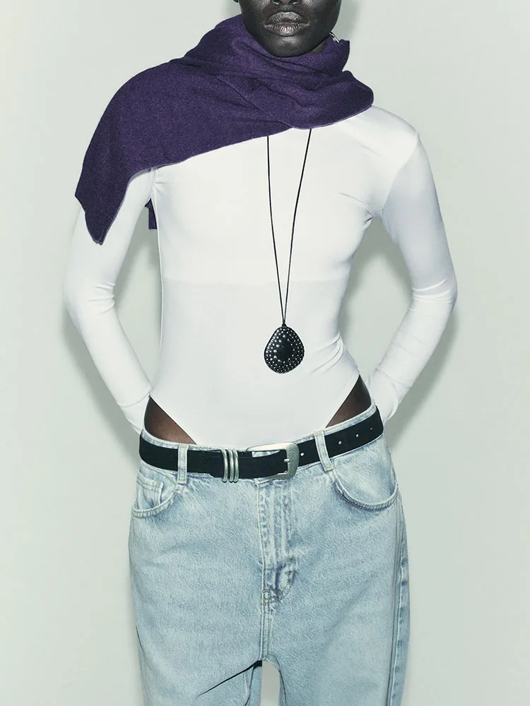 

Новинка зимы 2025: Женский базовый цельный комбинезон-юнитард в стиле Sweet Ele, сексуальный и модный, традиционный китайский сценический костюм