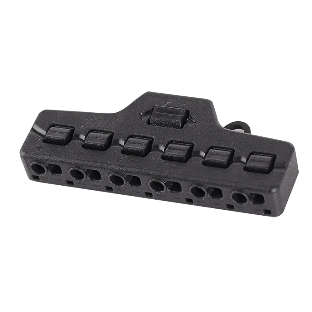 1 In 6 Out Quick-connect Quick Connector Push Terminals Post Terminal Splitter Wire Splitter Splitter Connector