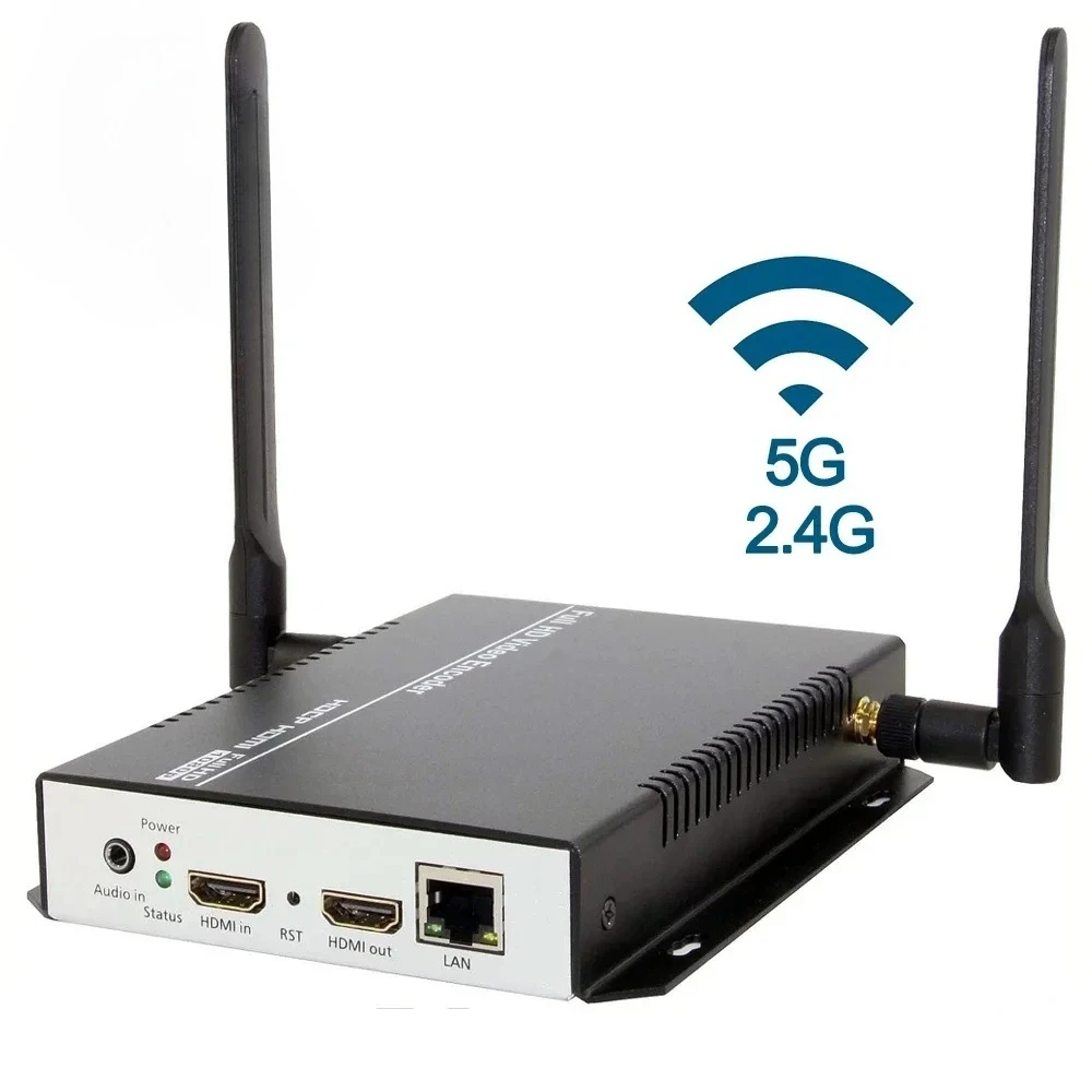 2025 1080P H.264 WiFi Video Encoder – Live Streaming HD Audio/Video Transmitter for LAN Broadcast