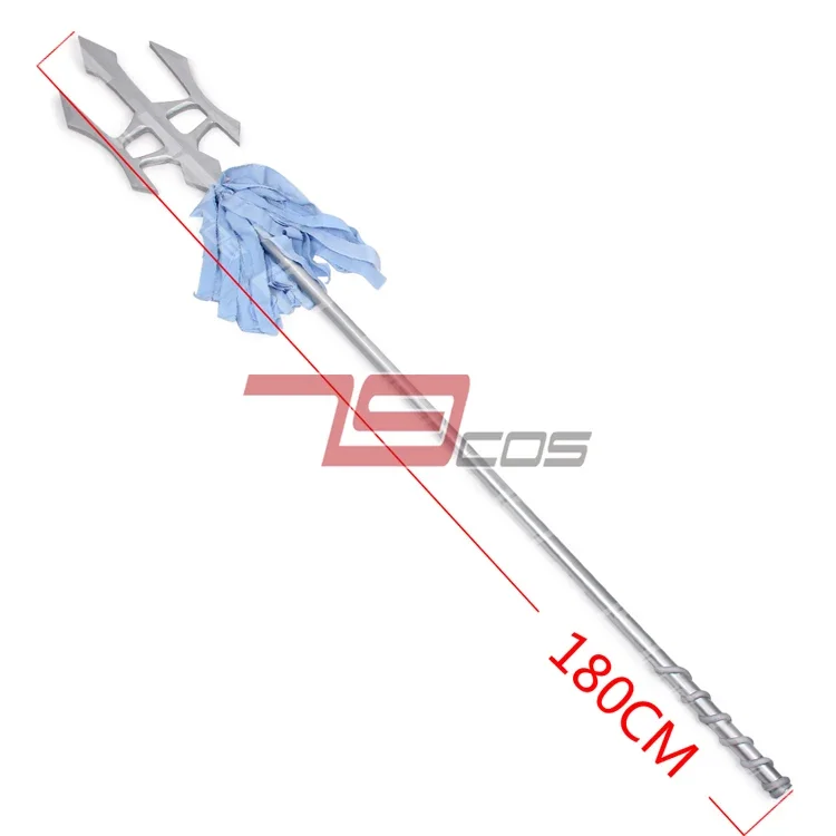 

Aaroniero Staff Trident Cosplay Props BLEACH Arruruerie Weapons Halloween Fancy Stage Performance Hand Made Comic Accessories