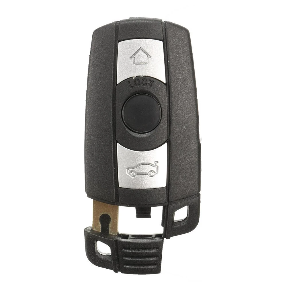 

3 Buttons Remote Key Case Shell Fob Blade For 1 3 5 6 Series E90 E91 E92