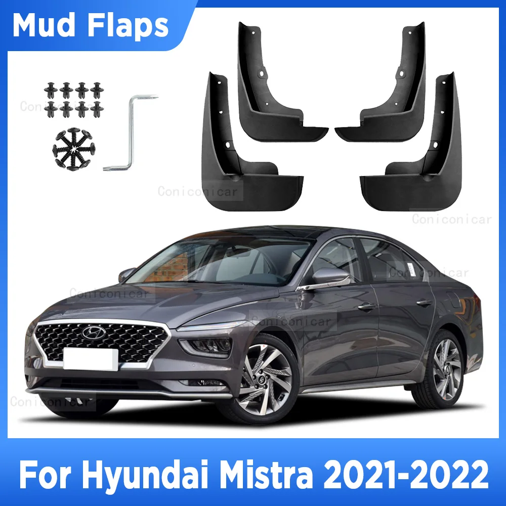 

For Hyundai Mistra 2021 2022 Mud Flaps Splash Guard Mudguards MudFlaps Front Rear Fender Auto Styling Car Accessories