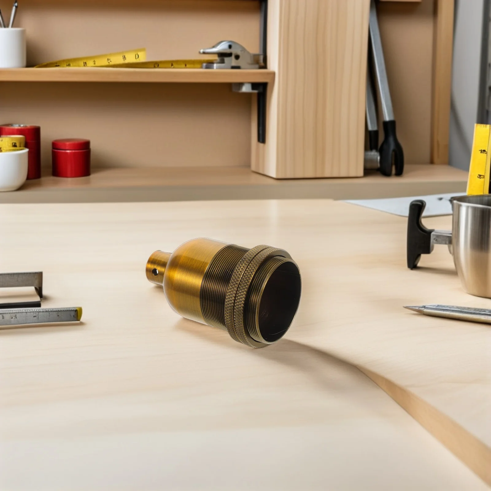 

Vintage Aluminum E27 Light Socket Retro Ceiling Pendant Lamp Holder DIY Lighting Fixture Replacement Metal Light Socket