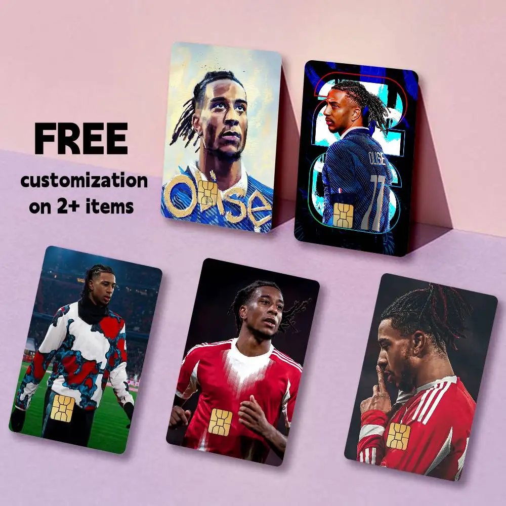 A-Assist King M-Michael Olise Card Stickers for Bank Access Protective Waterproof Film Cover Sticker Gift