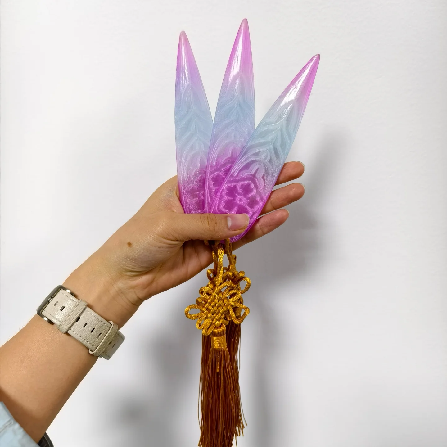 HUNTERX Cosplay 3D Printed Dart Demon Hunters  Zoey Costume Kpops Accessories Weapon Adults Womens Halloween Outfits Props