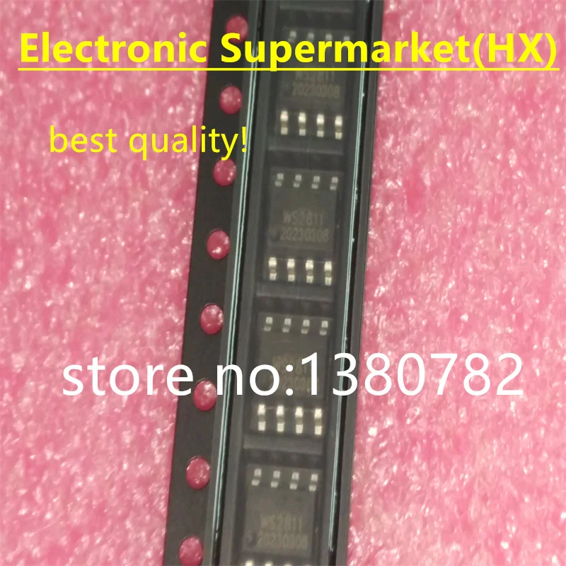 

Free Shipping 100pcs-500pcs WS2811 SOP-8 IC Best quality In Stcok!