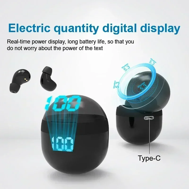 

phone SK mini headphones wireless bluetooth earphones sleep headset With mic noise reduction heavy bass earbuds for smart