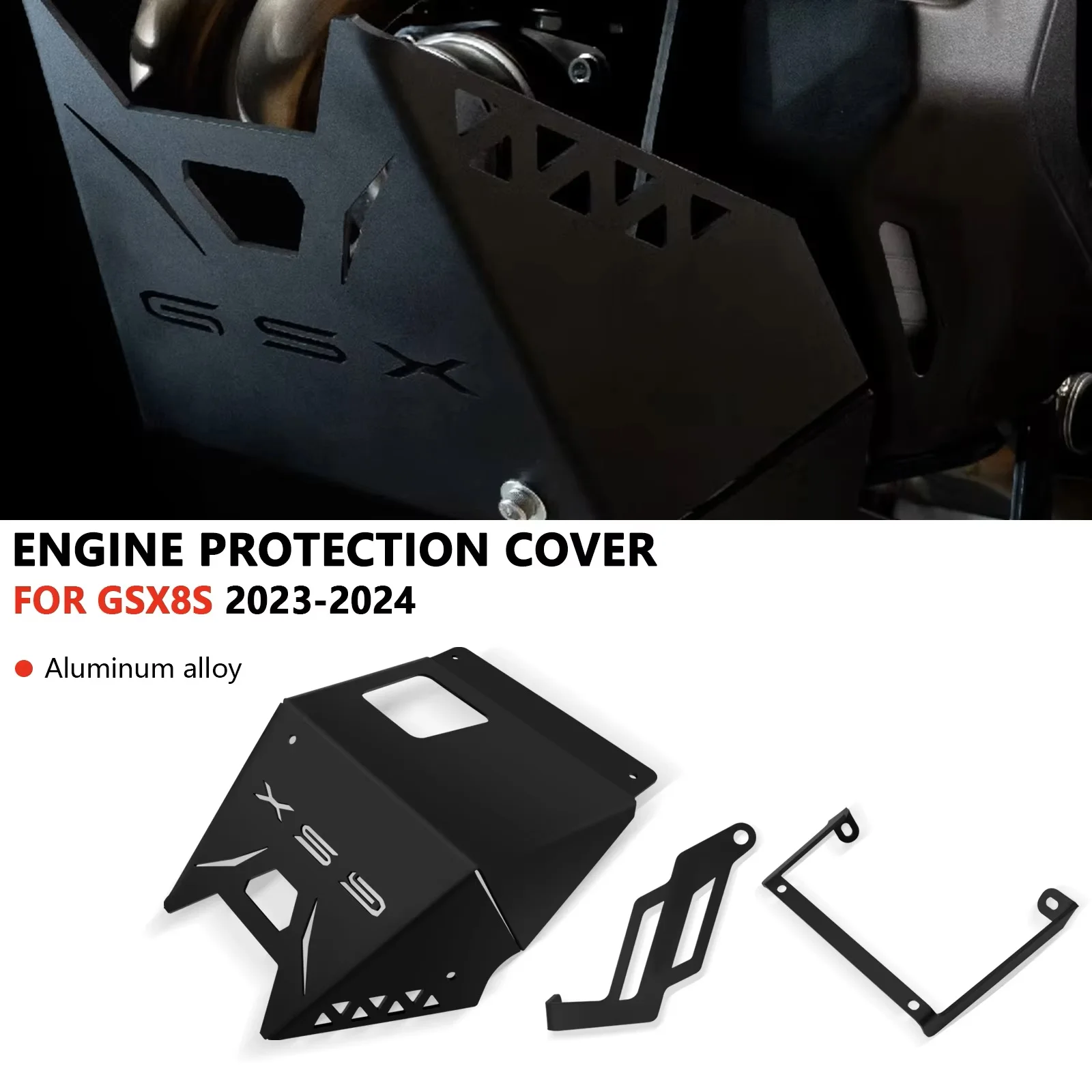 

Для GSX8S GSX-8S 2024 2023, новые аксессуары, защитный чехол для двигателя мотоцикла, защита под корпусом