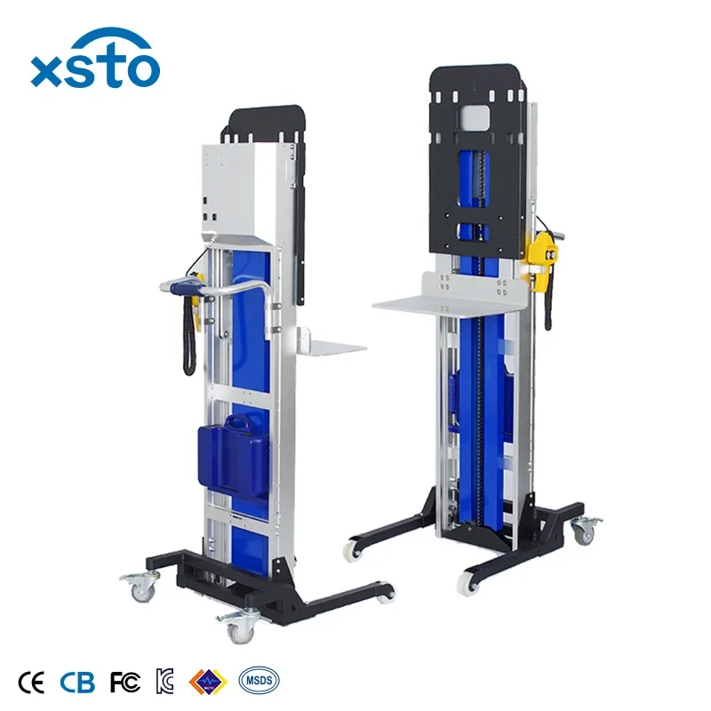 Electric Powered Forklift Pallet Truck Lifter Stacker Walking Self Loading Lift Hand For Van Portable Small Trucks