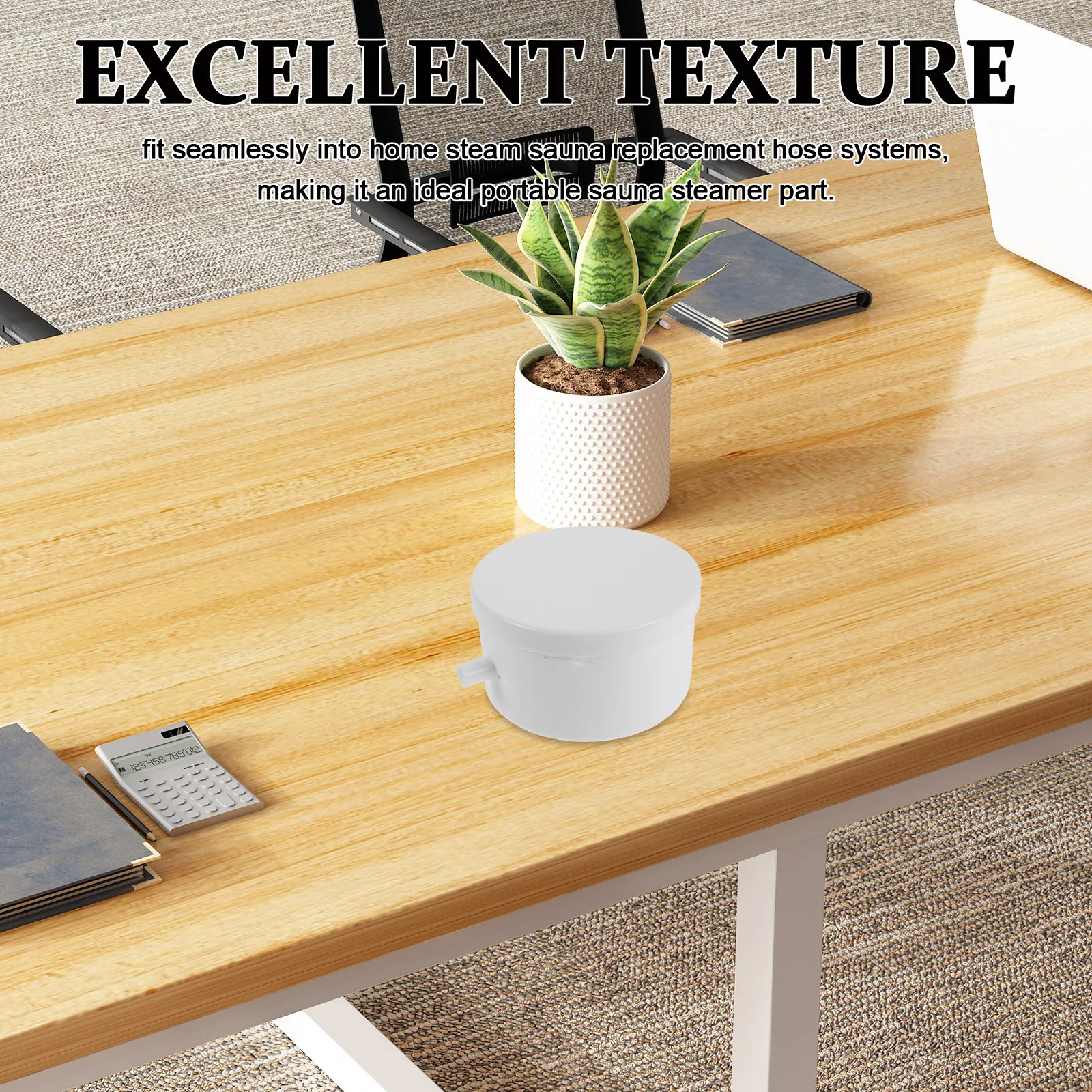 

Sauna Essential Oil Diffuser Holder 4.5x4.5x2.7in Even Diffusion Ventilated Plastic Aroma Case for Steam Sauna Replacement