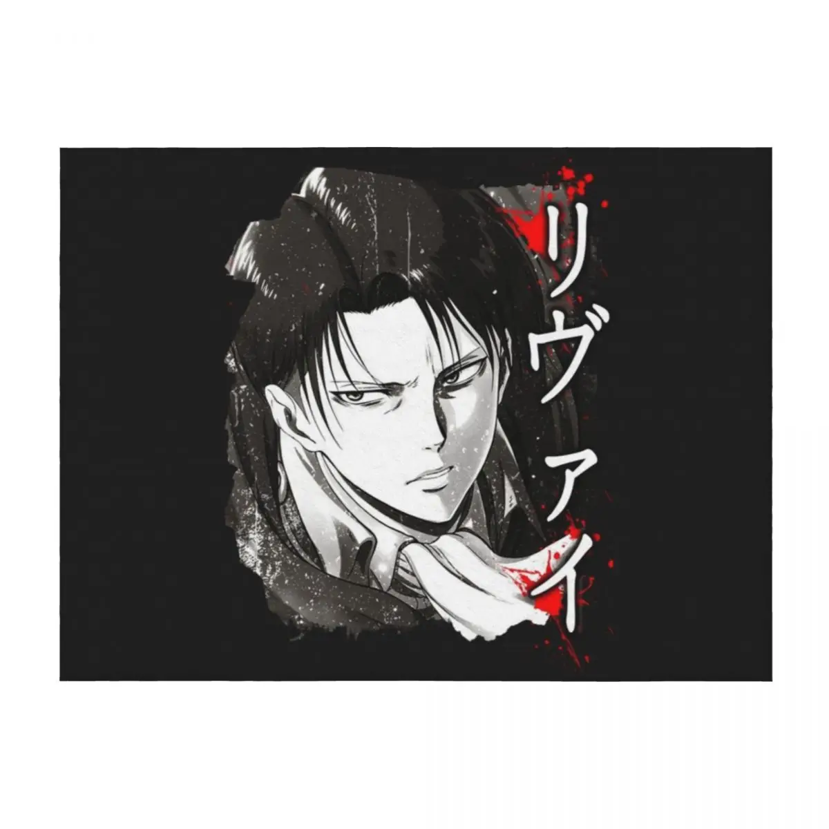 

Captain Levi Essential Throw Blanket Soft Beds Decoratives Hair Blankets For Sofas Blankets