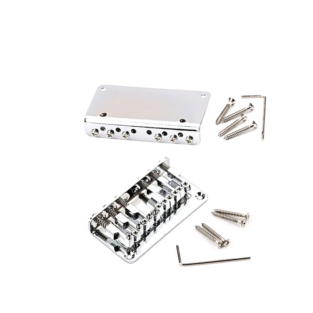 

Metal Electric Guitar Saddle Bridge 6 String Guitar Bridge Replacement Guitar Bridge Saddle For Musical Instrument Parts