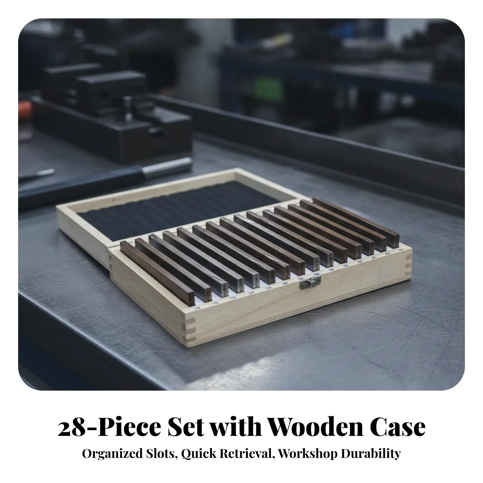 Hardened Alloy Steel Parallel Height Block Set for Machining Workpiece Support Leveling and Positioning Accuracy 0.